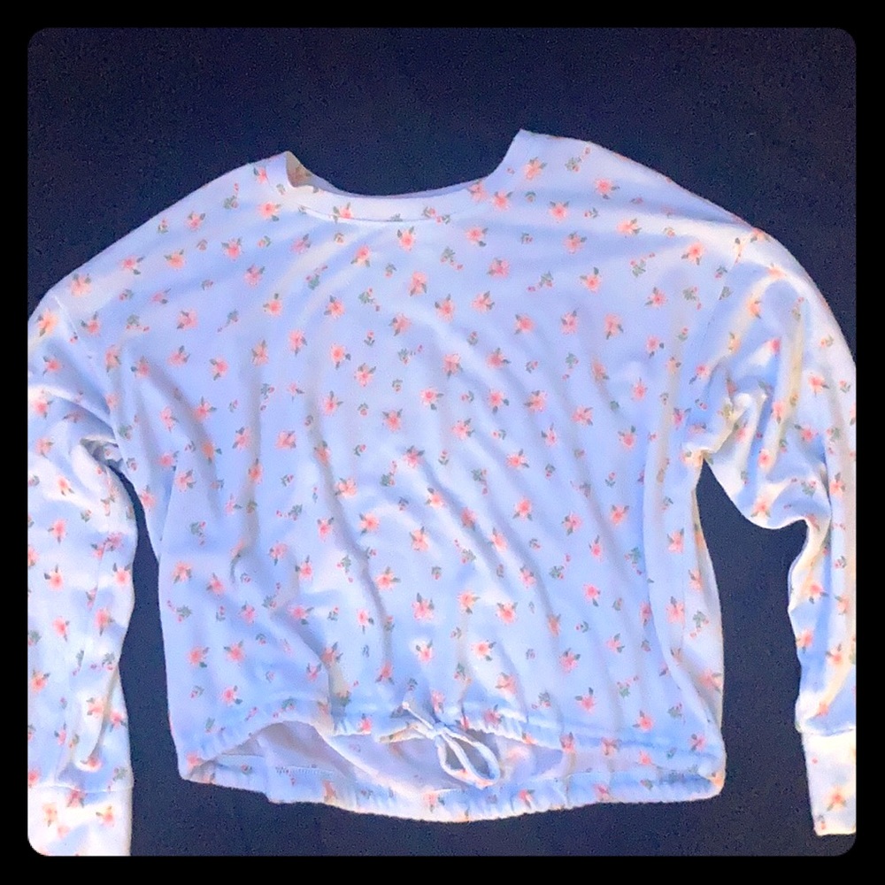 Pink and blue flower shirt from Pink rose